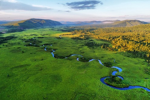 Haur-Fluss-Sehenswürdigkeit