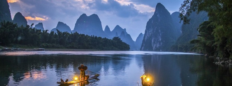 Guilin li Fluss