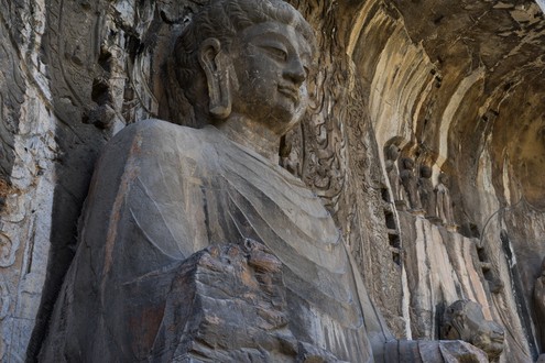 Buddha in yungang grotten