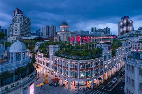 Fußgängerzone Zhongshan Road