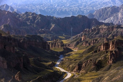 Binggou Danxia Scenic Area