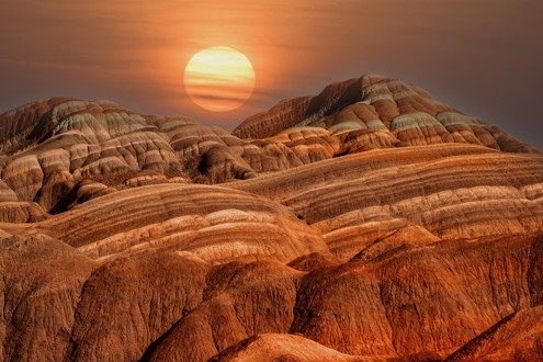 Bunteste Landschaften in China