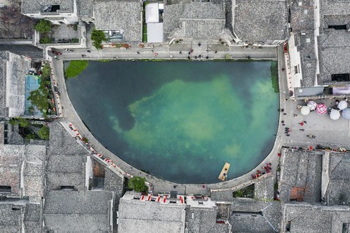 Hongcun, die schönste Landschaft der chinesischen Malerei