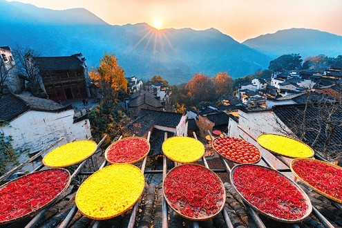 Huangling Scenic Area in Wuyuan