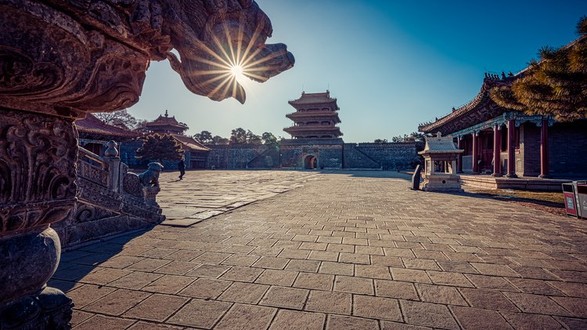 Nördlicher Mausoleumspark-Zhaoling-Mausoleum