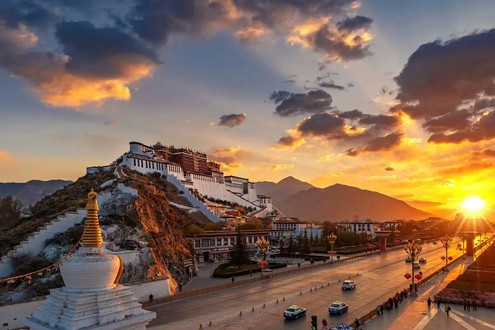 Tour mit dem Tibet Zug quer über das Dach der Welt