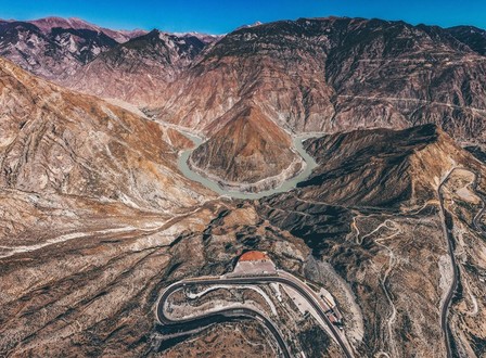 Yangtse Fluss in Yunnan